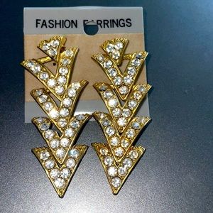 Beautiful fancy elegant earrings